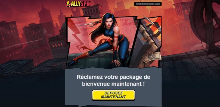 Allyspin Casino package bienvenue