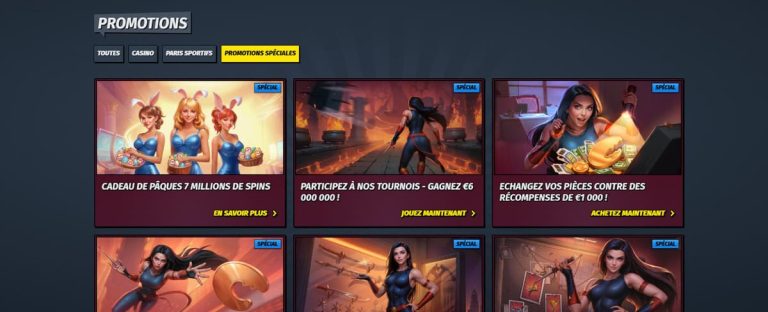 Allyspin Casino promotions